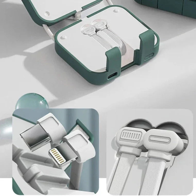 PowerCharge Bank – Compacte Oplader met Telefoonstandaard