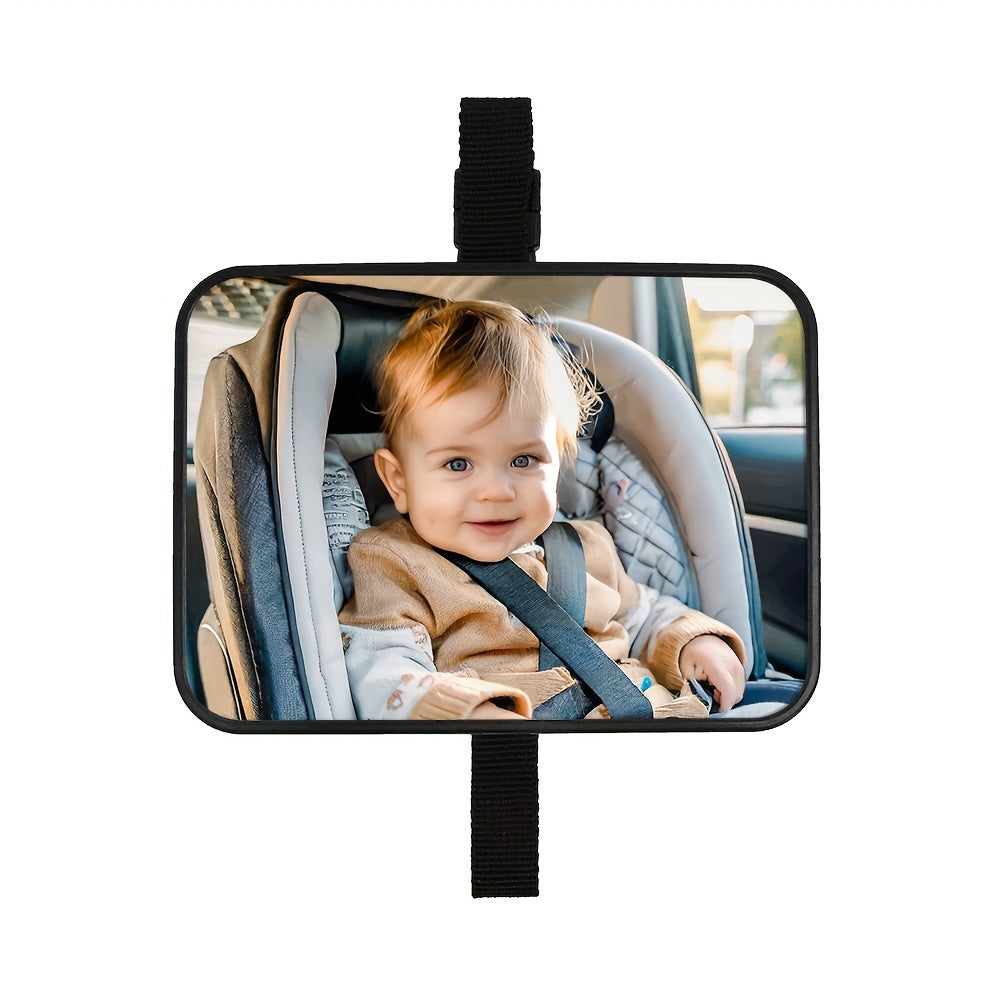BabySafe – Brede Autospiegel voor Veiligheid en Comfort