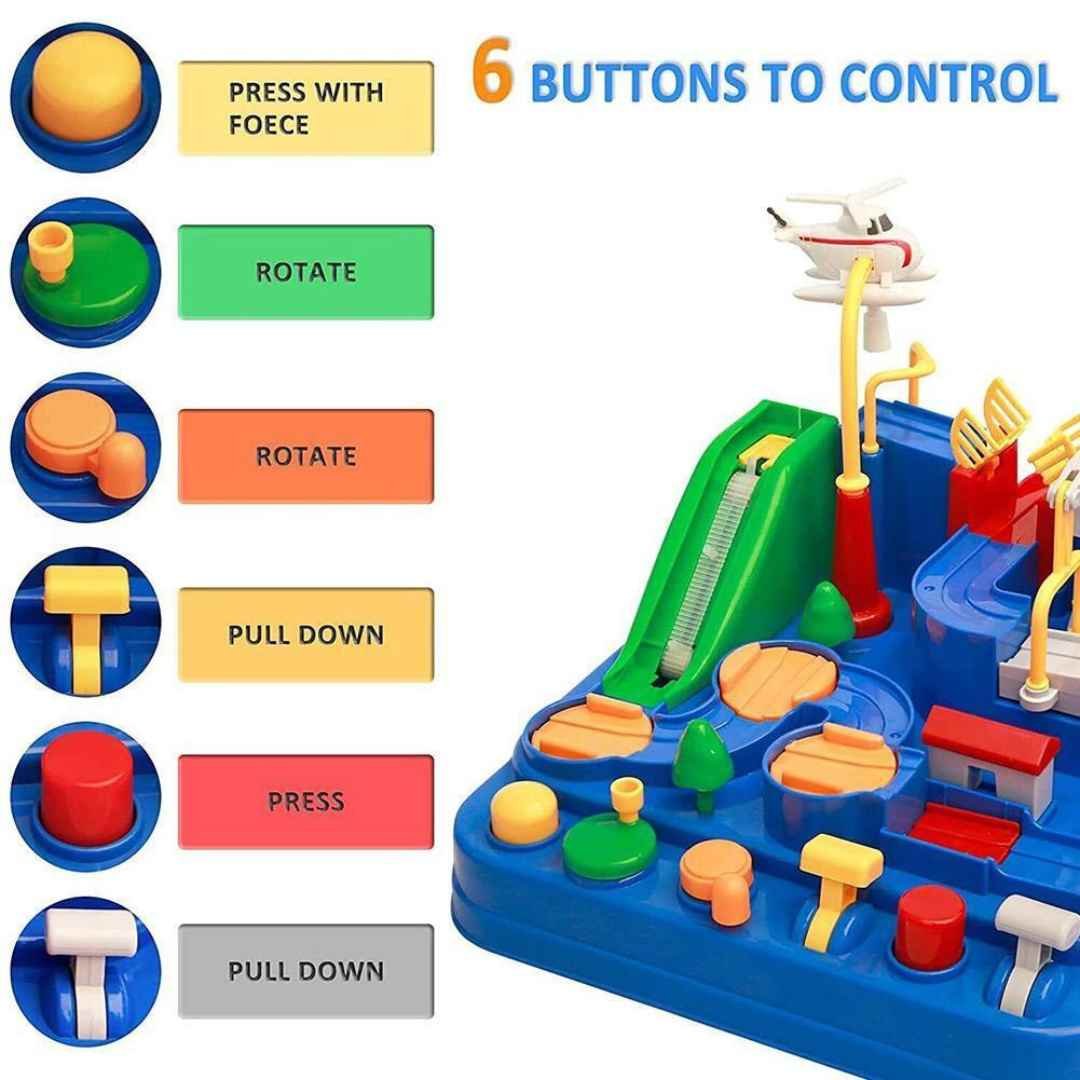 RescueTrack Adventure Set – Educatief Peuterspeelgoed