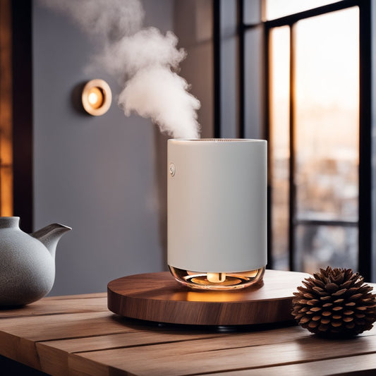 PureMist - Elegante Luchtbevochtiger voor Gezonde Lucht