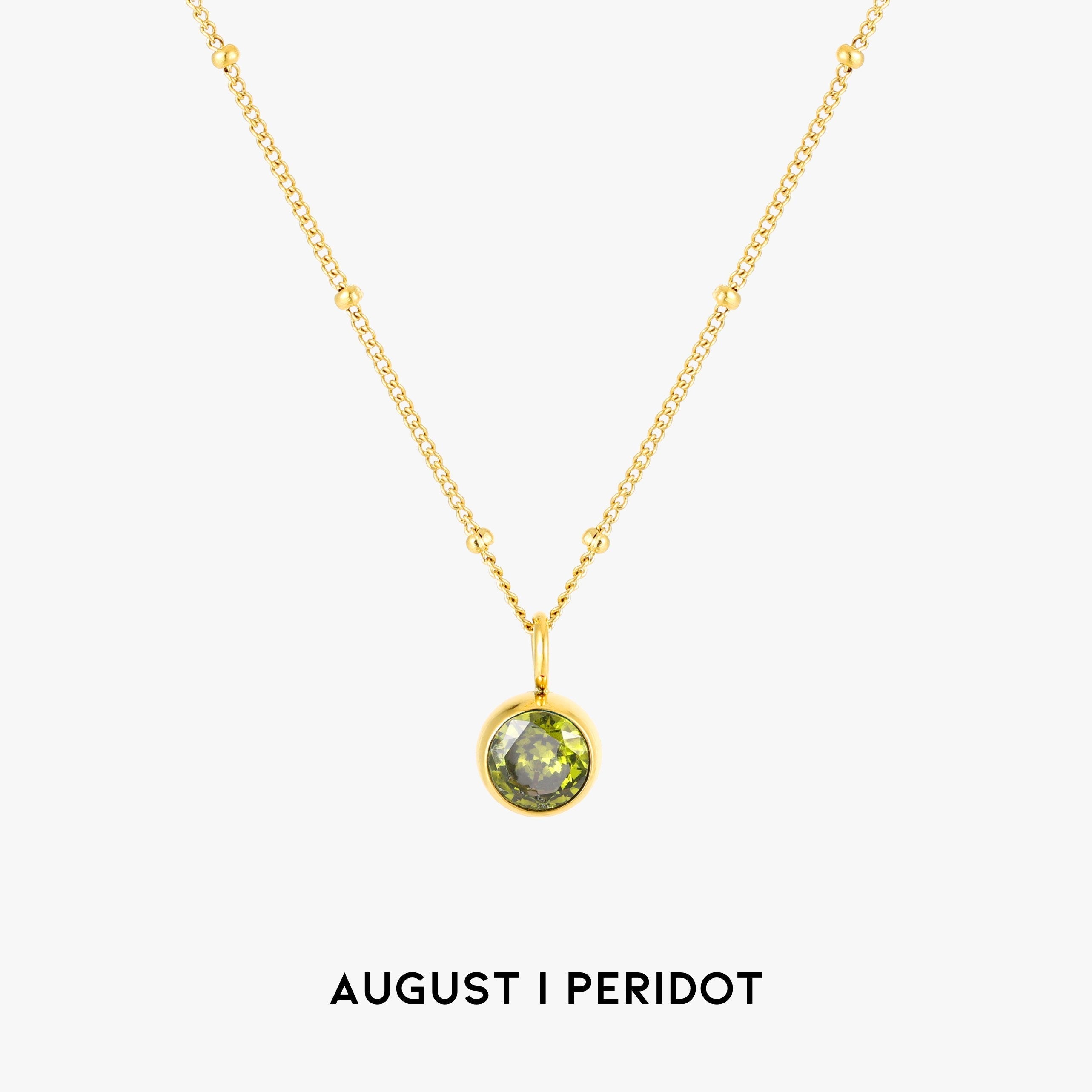 Aurora Geboortesteen Ketting - Een Betoverende Verbondenheid