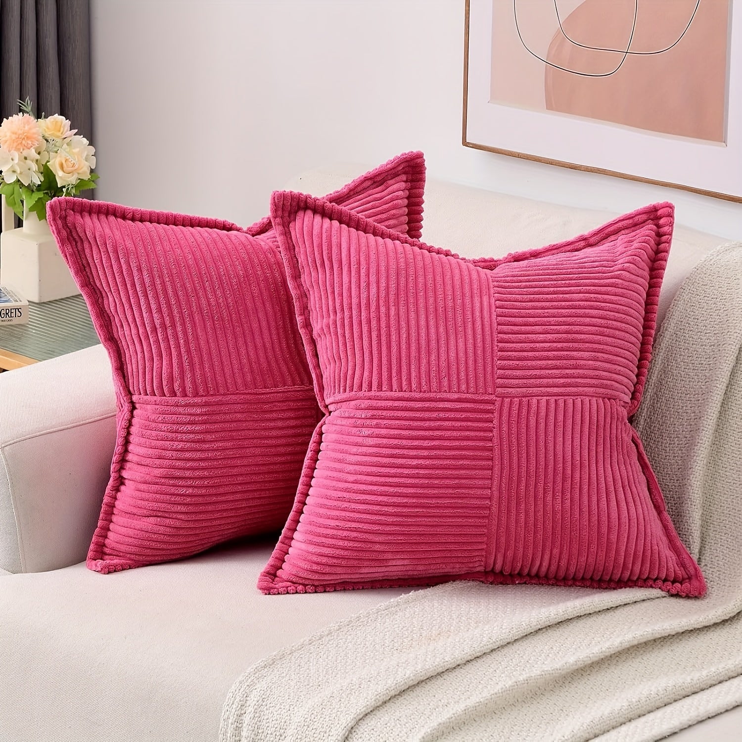 CozyNest Pillow Cover - Elegante Kussenhoes voor Sofa en Slaapkamer