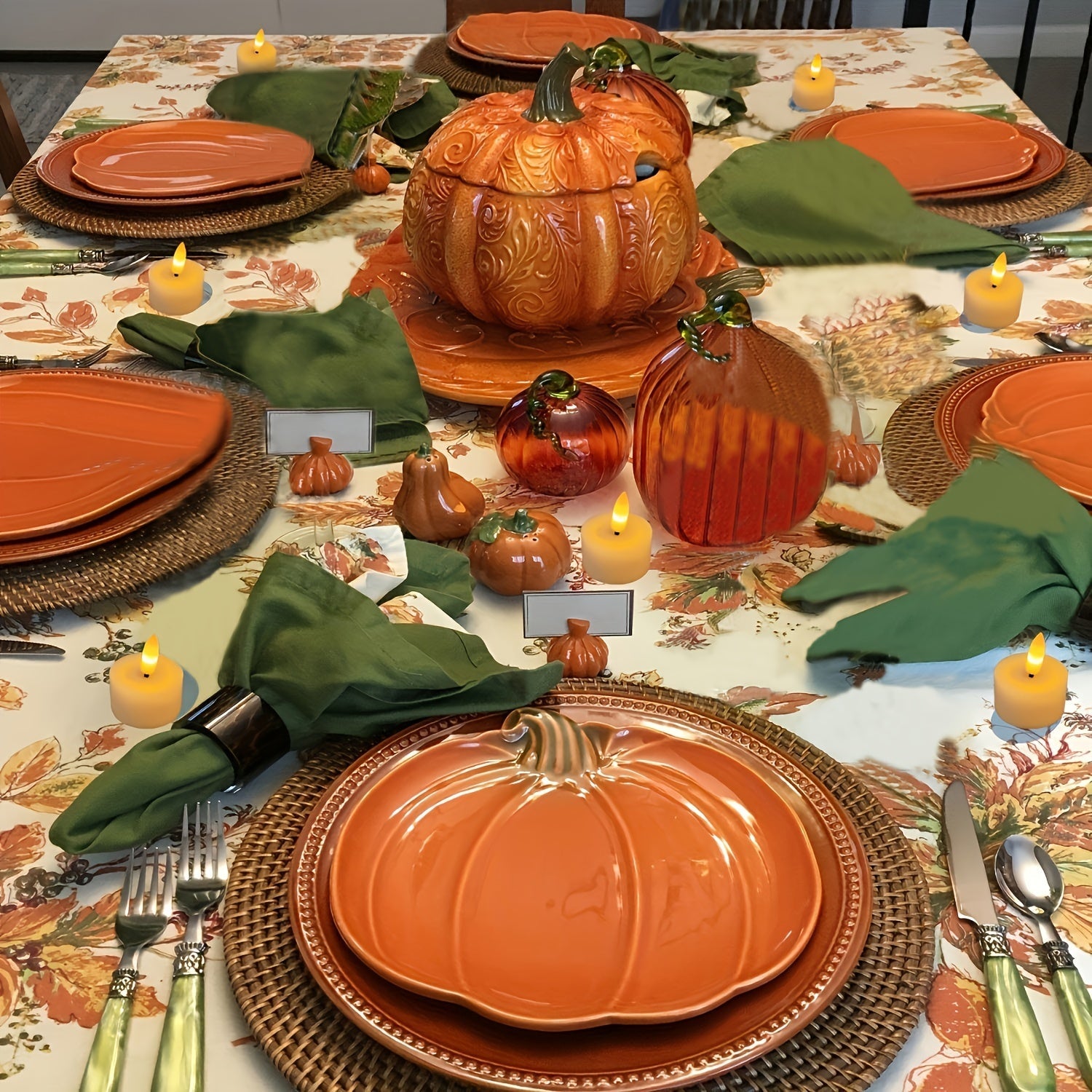 GlowFlicker – Set van 6 LED-Theelichtjes met Afstandsbediening