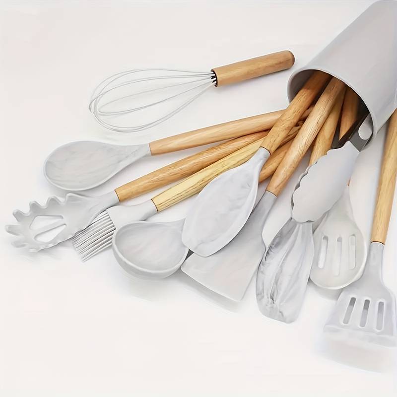 Canaya - Luxe Silicone Keukengerei Set (12-delig)