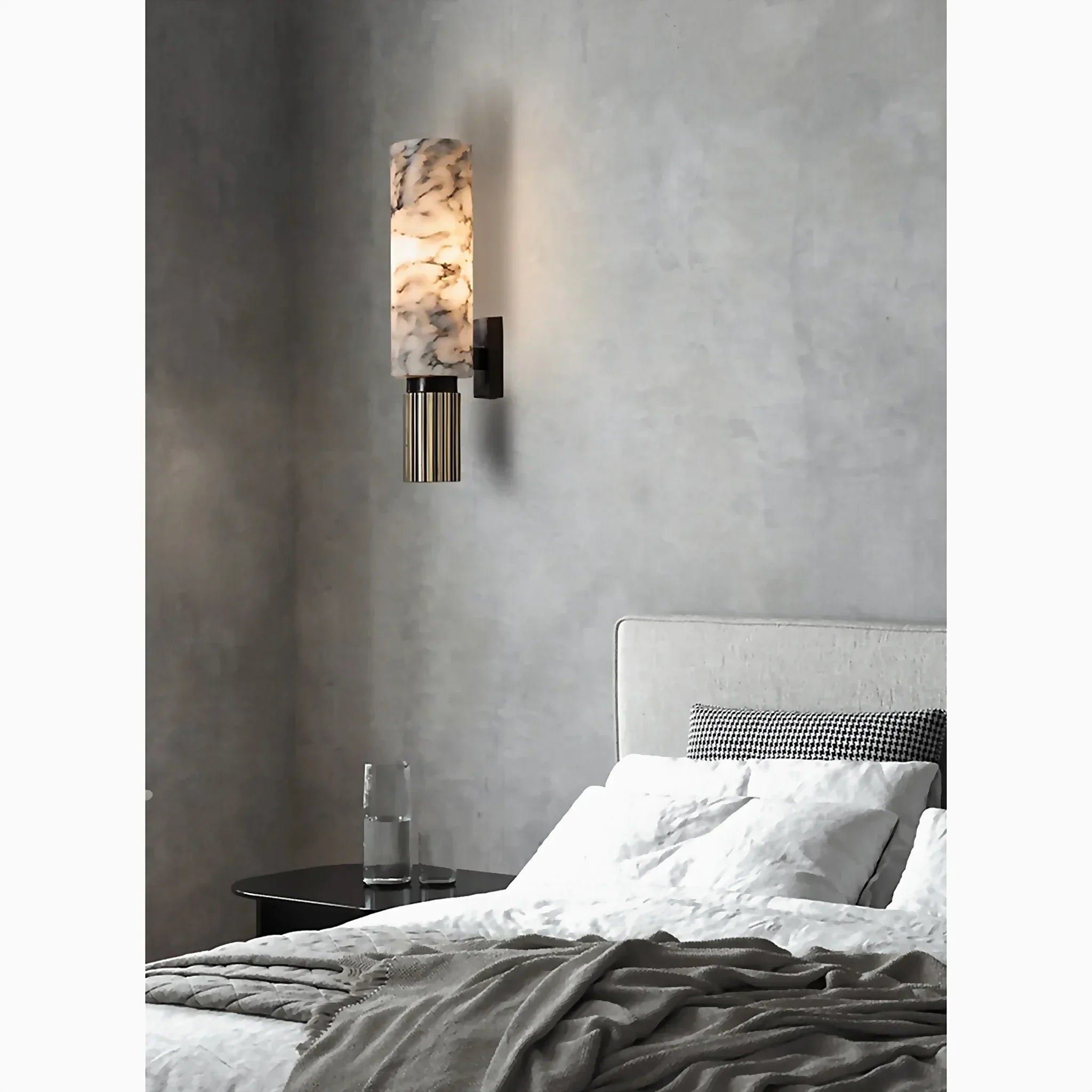 MarbleGlow - Luxe Wandlamp voor Moderne Interieurs