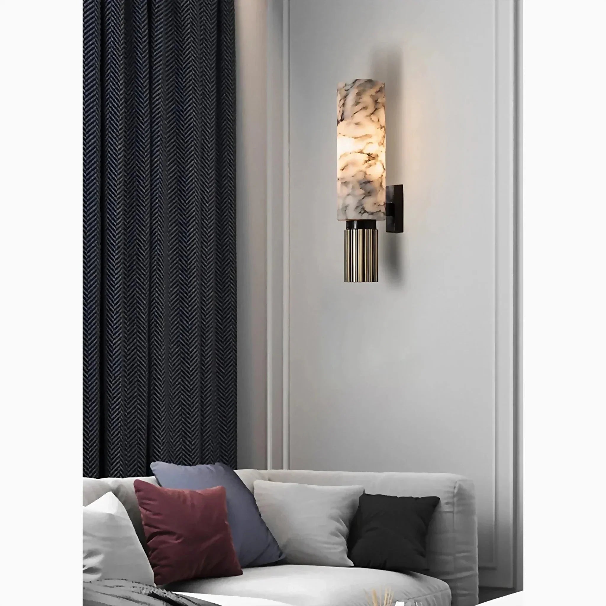 MarbleGlow - Luxe Wandlamp voor Moderne Interieurs