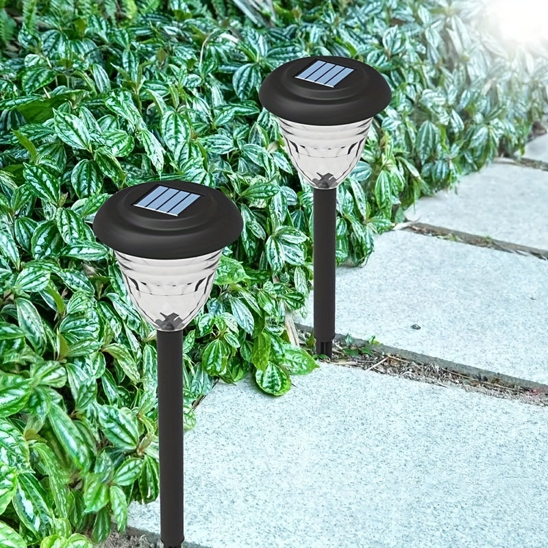 SolarGlow Lights – Set van 4 Kleurrijke Tuinverlichting voor Buiten