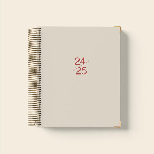PlanEase - Stijlvolle 24-25 Jaarsplanner voor Efficiëntie