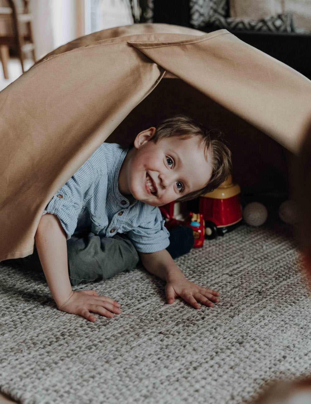 PlayNest Tent - Comfortabele Knuffeltent voor Kinderen
