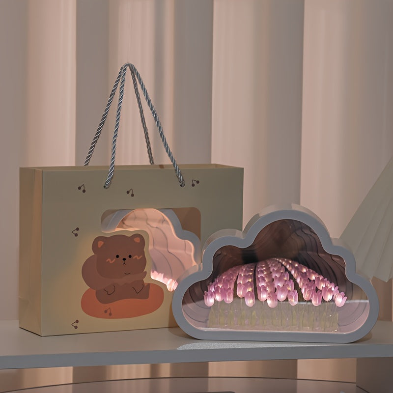 TulipGlow Lamp - Stijlvolle LED Tulp Slaapkamerverlichting