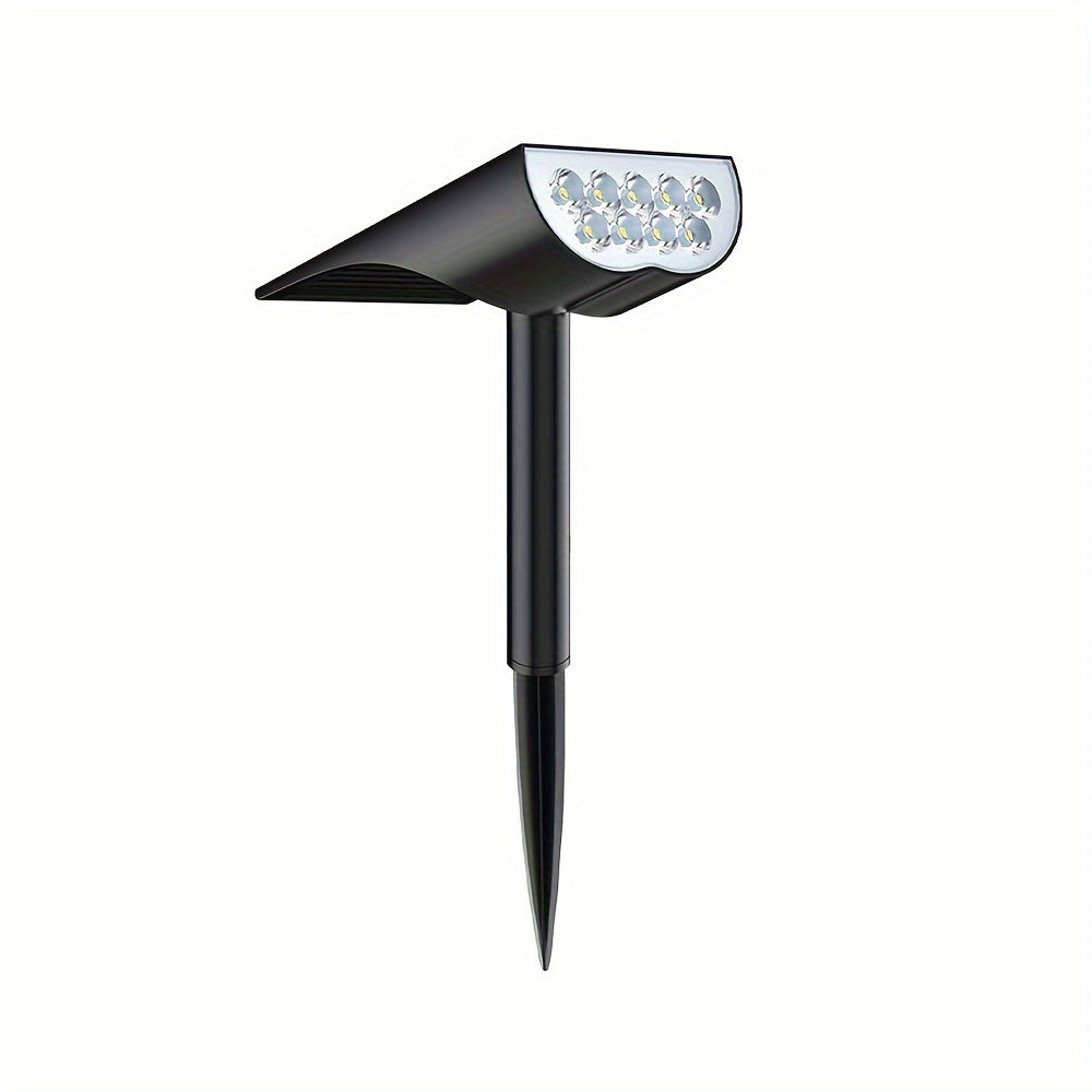 SolarGlow – 9 LED Tuinspotlampen voor Buiten