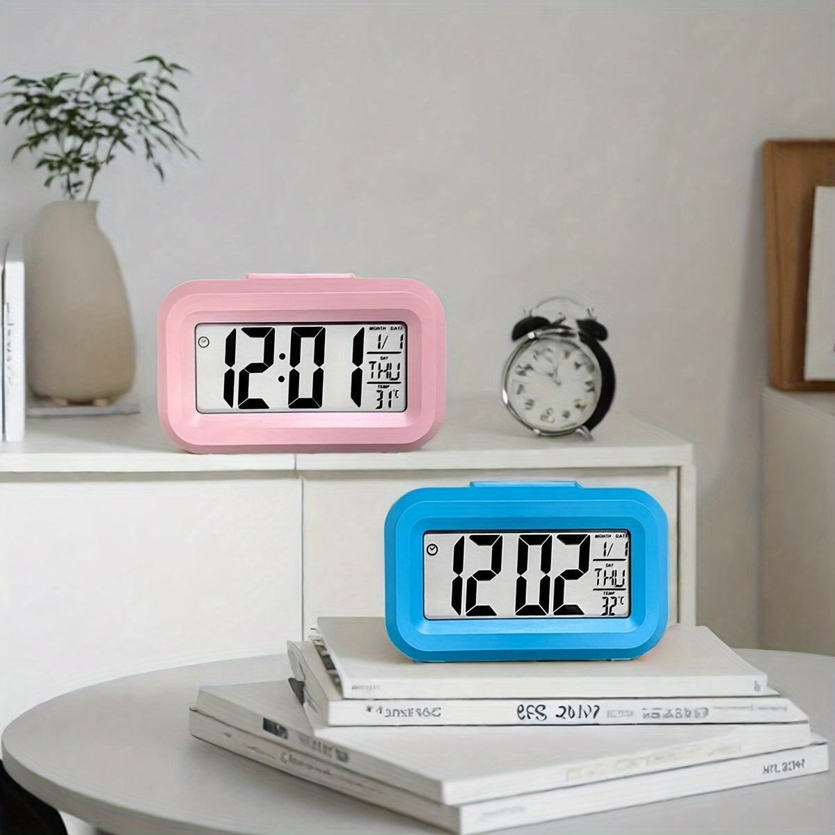 GlowClock - Stijlvolle Digitale Wekker met Verlichting