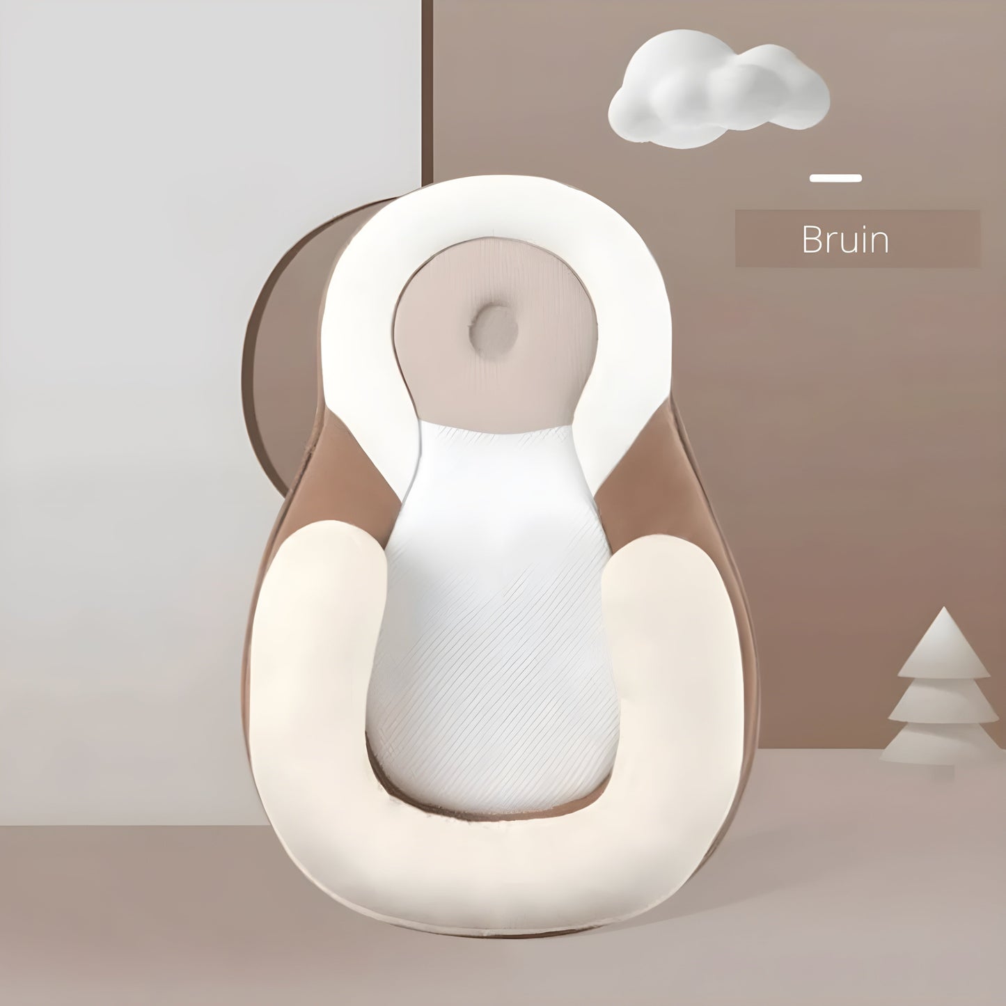 Sweet Dreams Cushion - Zacht Baby Knuffelkussen