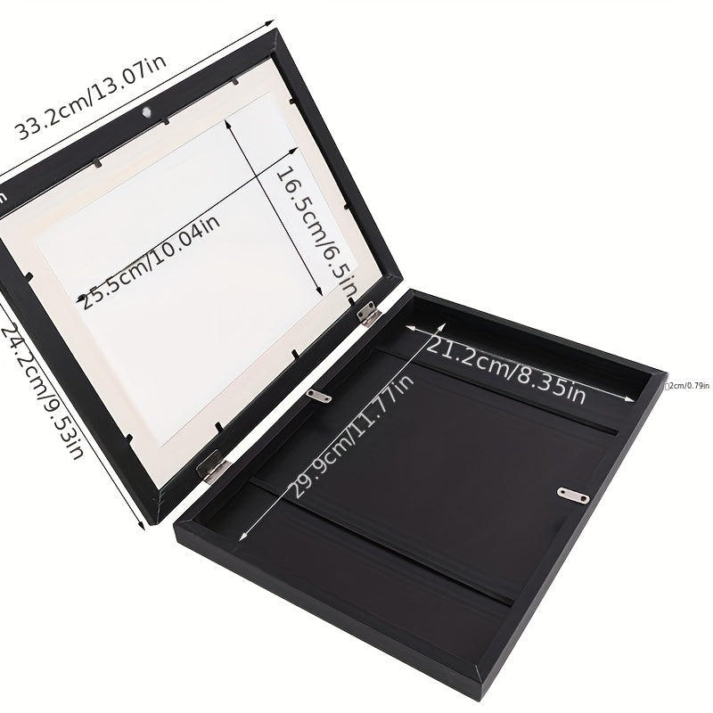 KidArtFrame – Cartoon Kinderfotolijst met Houten Frame