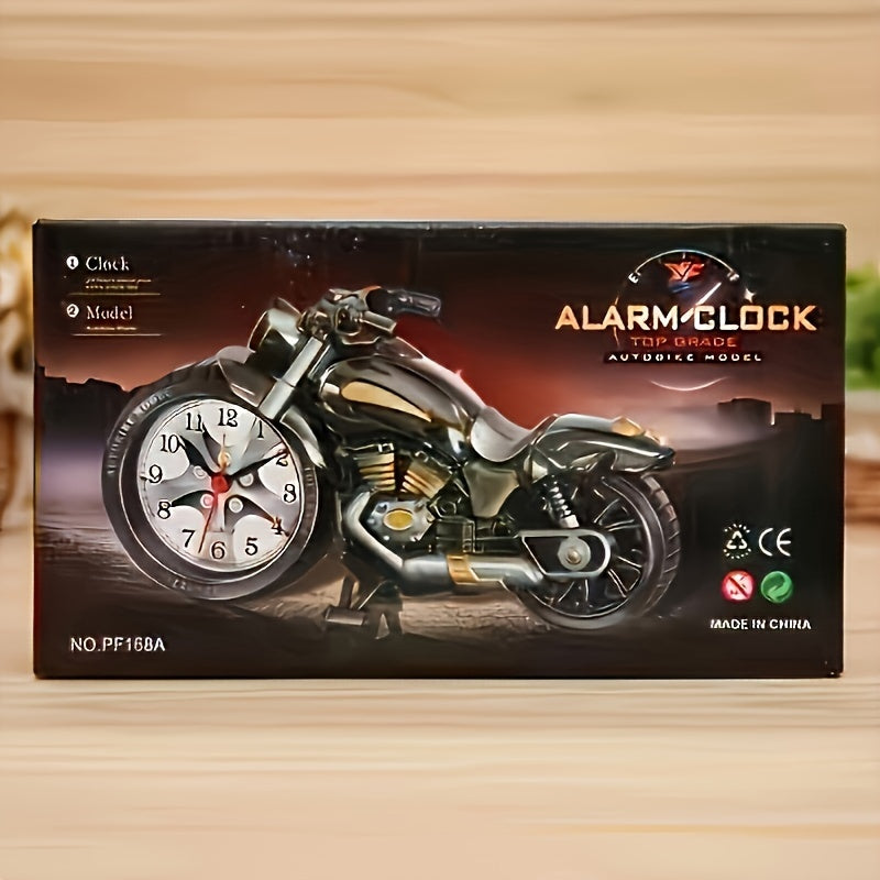 MotoClock – Unieke Motorfiets Wekker met Kwarts