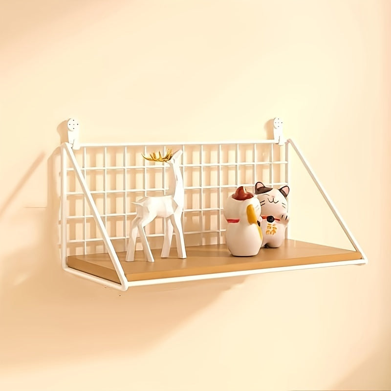 IronRack - Minimalistische Zwevende Wandplank van Ijzer