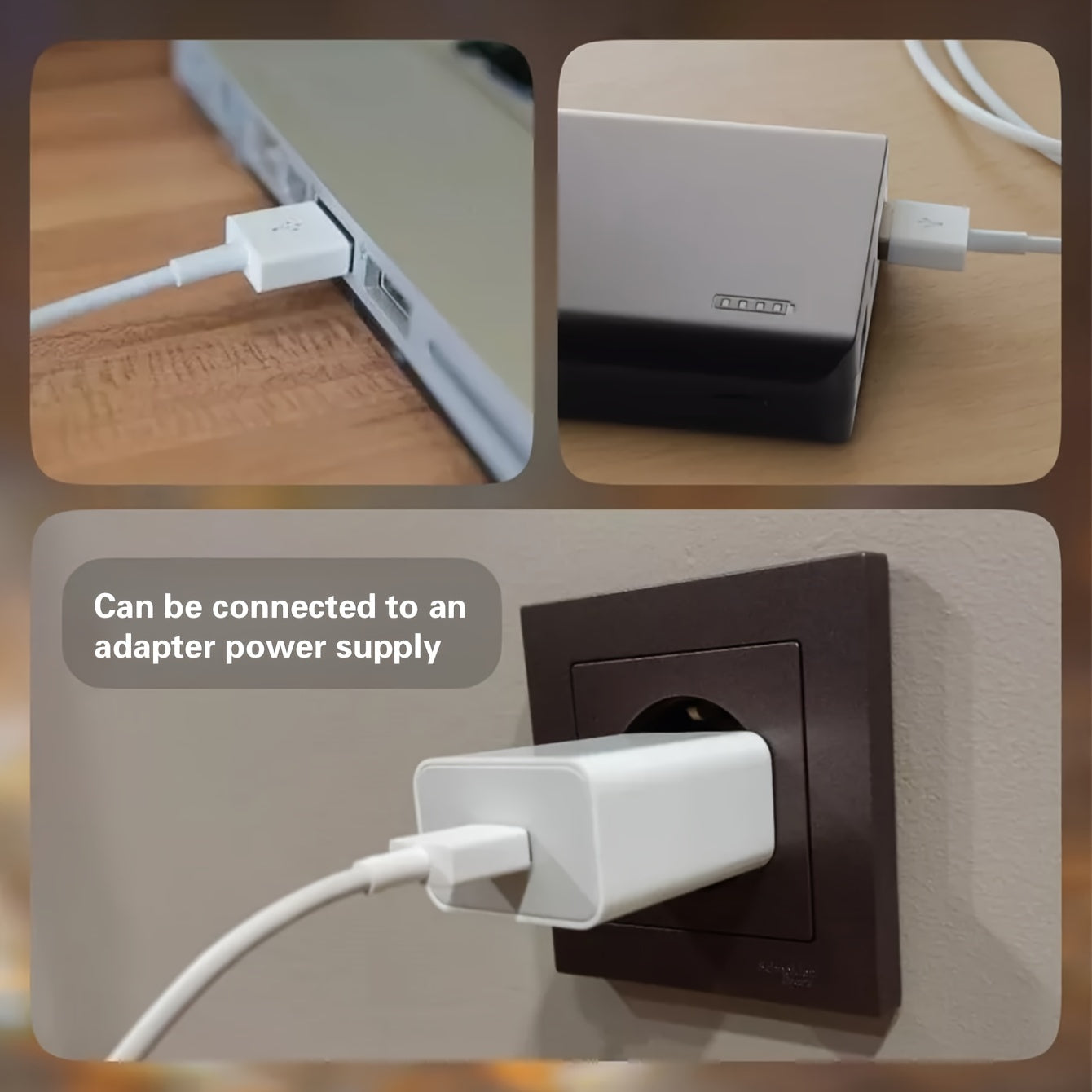 OceanWave - LED Nachtlamp met 16 Kleuren en Golfeffect