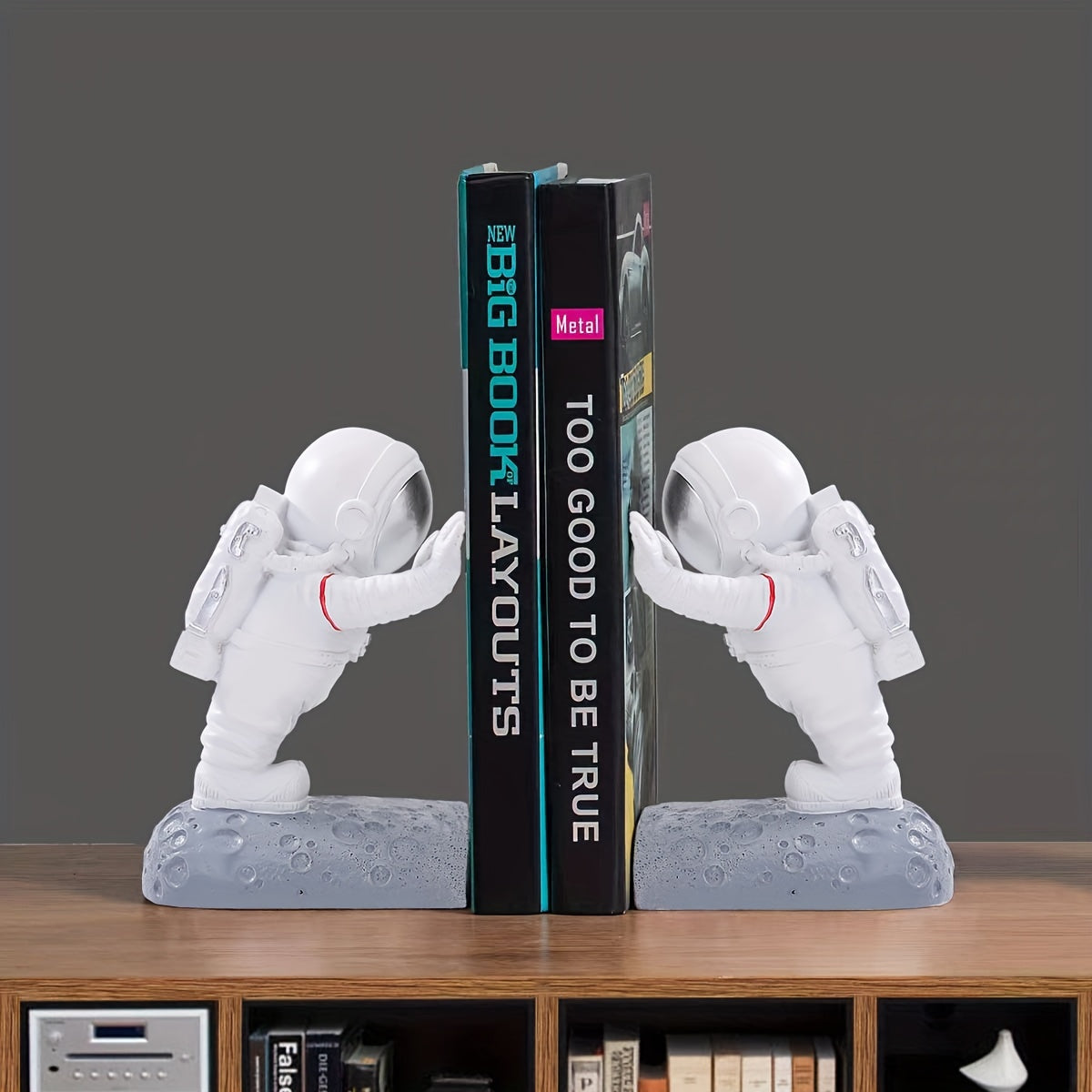 SpaceHold - Astronaut Boekensteunen voor een Ruimtethema