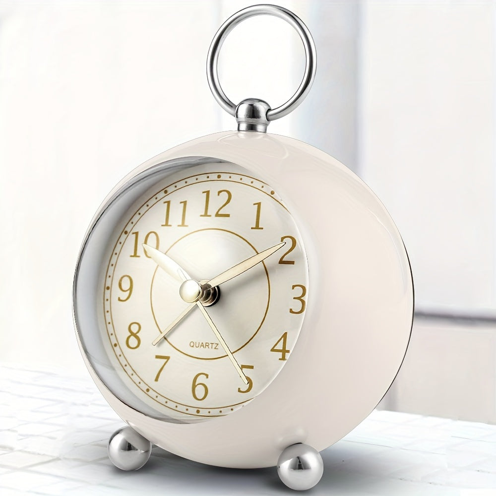 RetroTime Clock - Stijlvolle Geluidloze Wekker met Nachtverlichting
