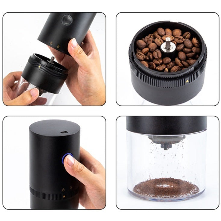 GrindMaster Coffee Grinder - Draagbare Elektrische Koffiemolen