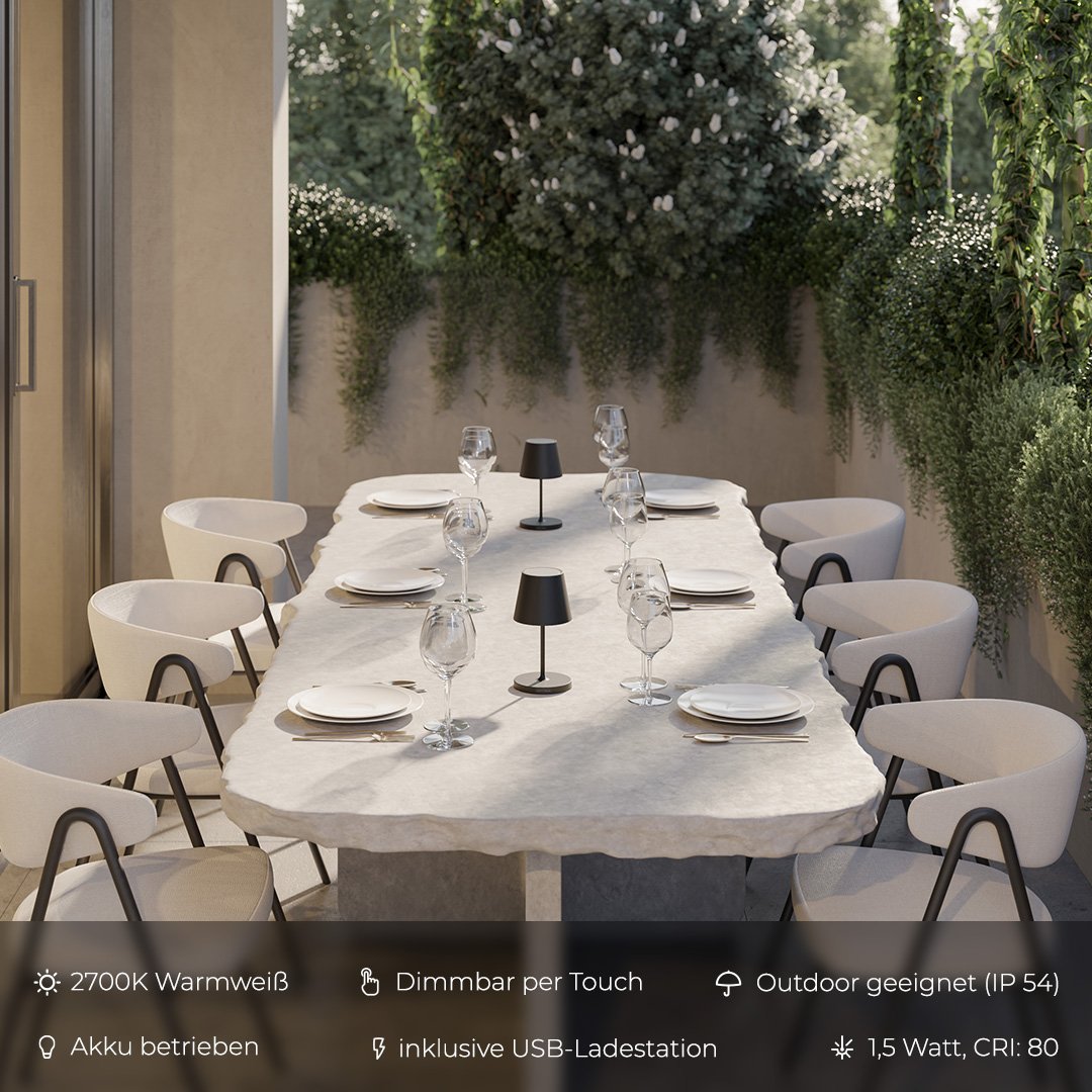 LumaGlow Tafellamp - Elegante LED Tafellamp voor Stijlvolle Verlichting