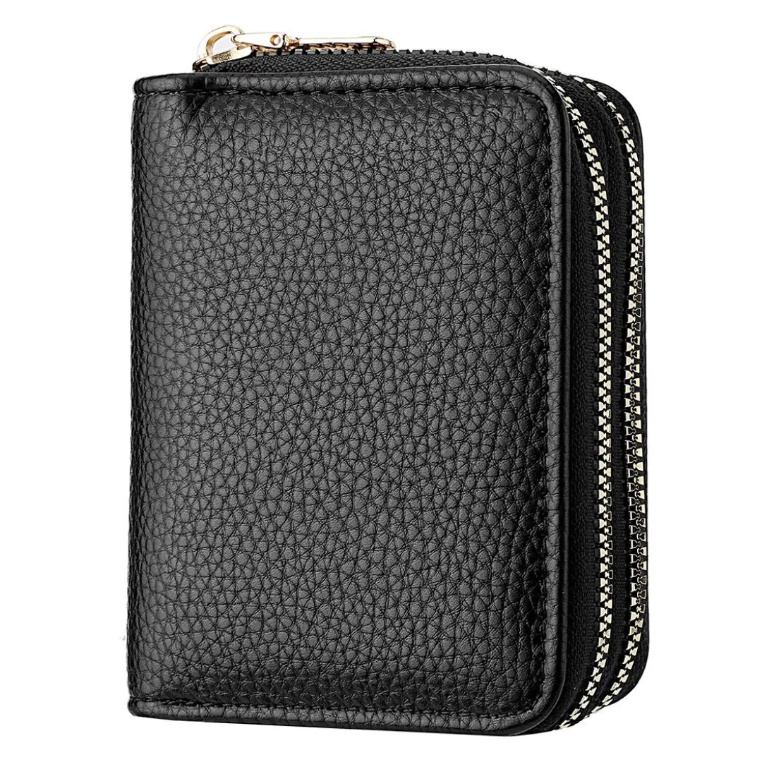 MiniWallet - Trendy Lychee Print Portemonnee