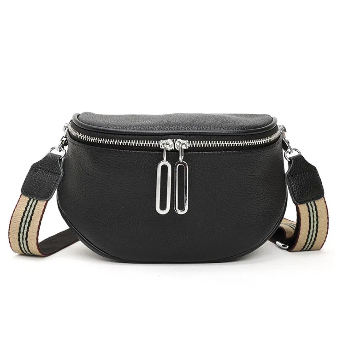 Lucy LeatherBag – Trendy en Schattige Leren Zadeltas