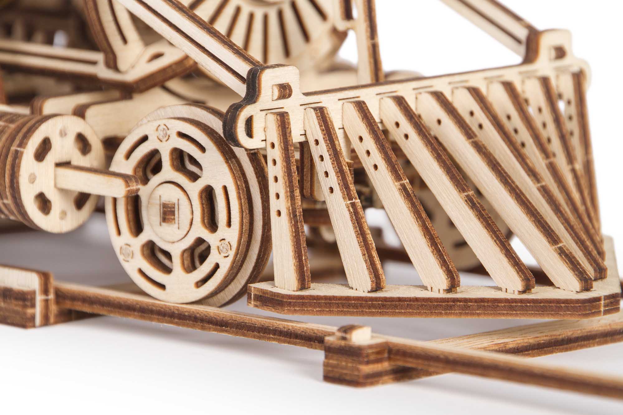 TrainCraft 3D Puzzel - Historische Locomotief met Waggon