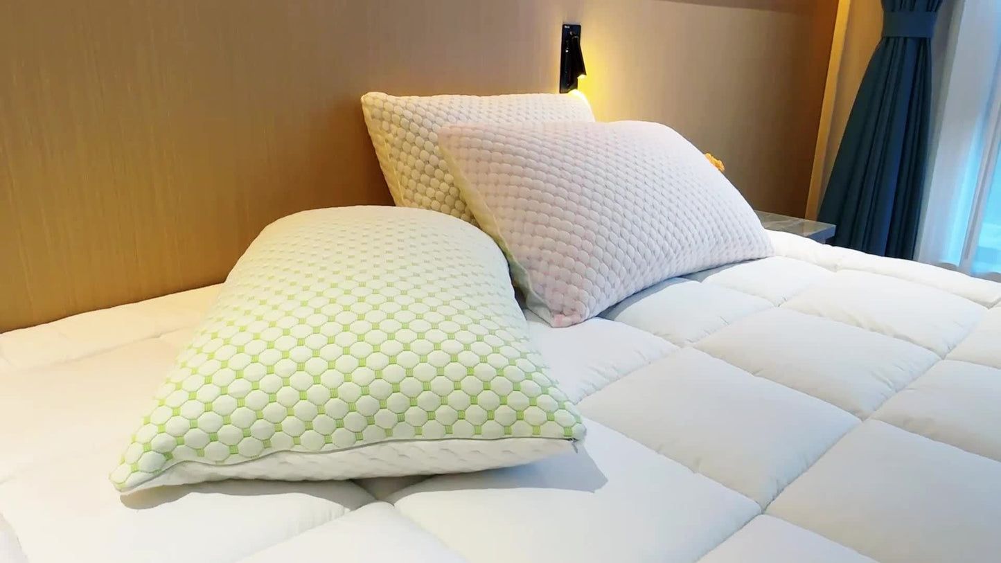 ChillPillow Breeze - Verkoelend Memory Foam Kussen met Bamboe Hoes