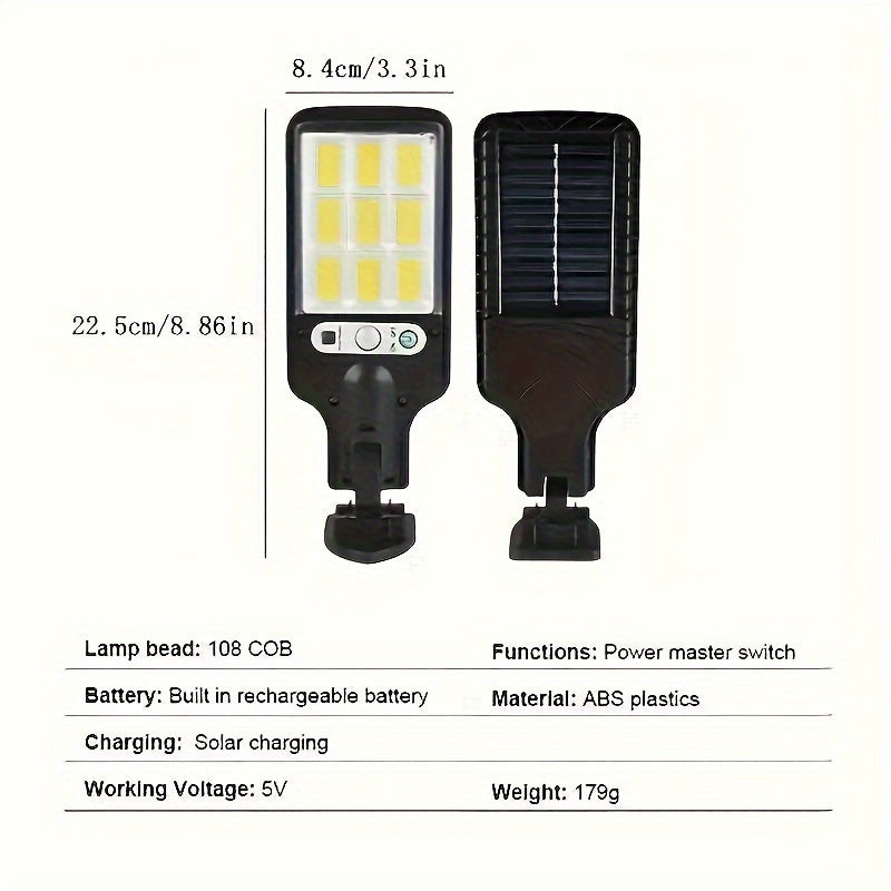SolarBeam Light - Krachtige LED Zonneverlichting 8000W