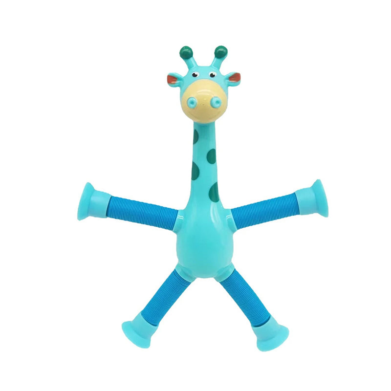 StretchGiraffe - Flexibel Zuignap Speelgoed voor Kinderen