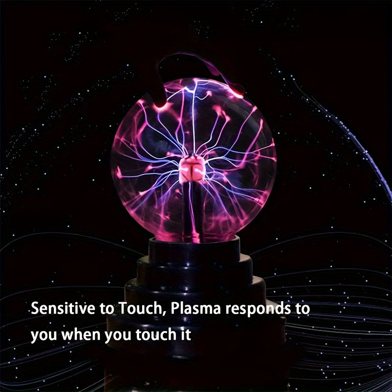 PlasmaGlow - Interactieve LED Plasmabal met USB