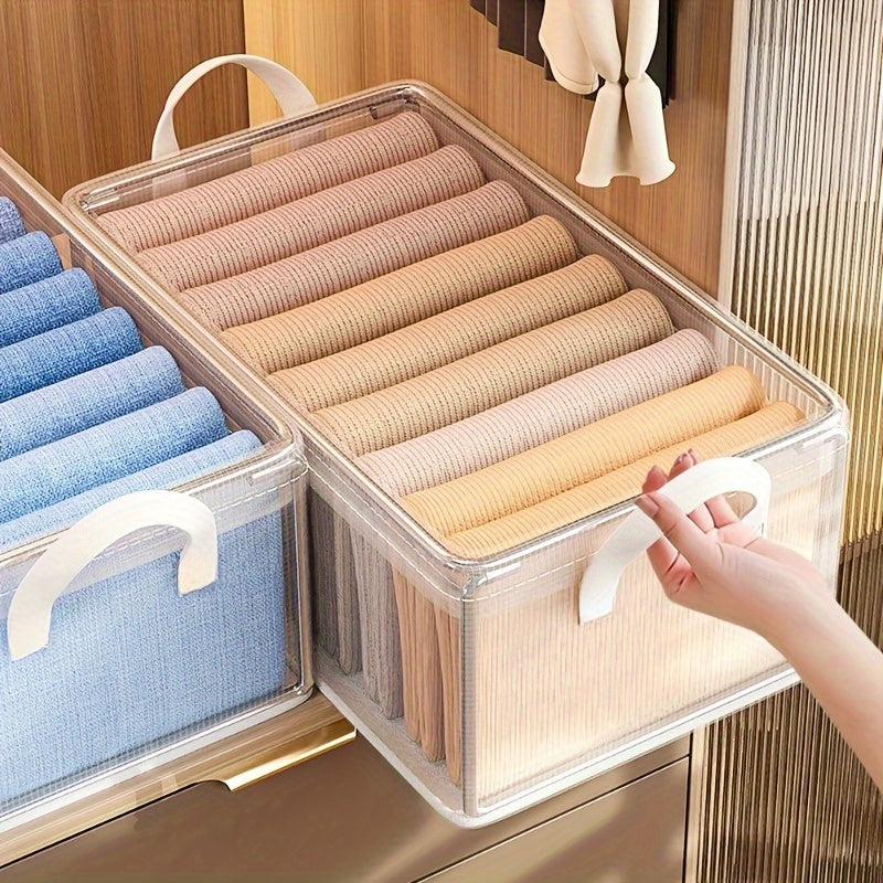 SpaceSaver - Stijlvolle Stapelbare Opbergboxen voor Kleding en Boeken