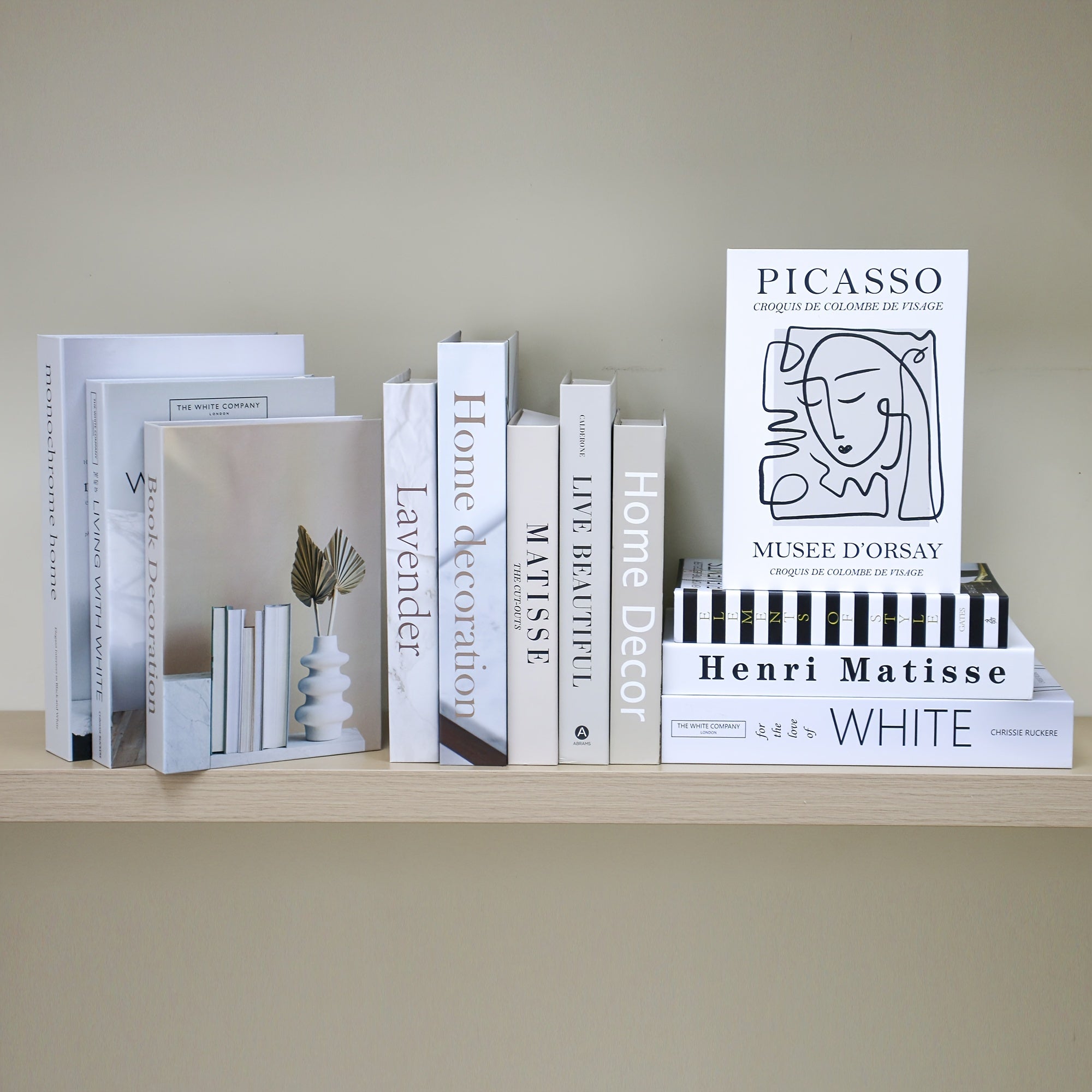 CityCharm - Stijlvolle Decoratieve Nepboeken Set