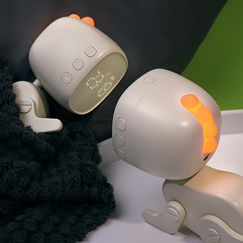 TimeDino - Creatieve Cartoon Wecker met USB