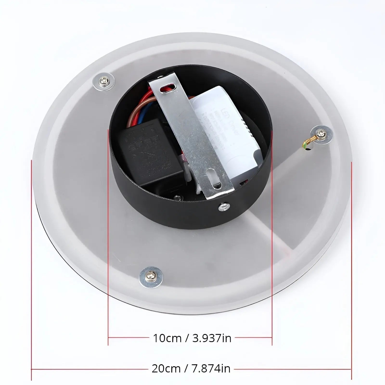 Stijlvolle Verlichting: Luxe LED Wandlamp met Elegant Acryl en Touchbediening