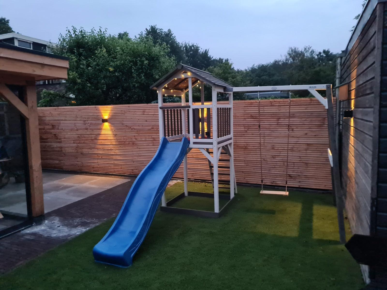 AceGlow Buitenlamp - Schemerschakelaar G9 IP65 Warm Wit