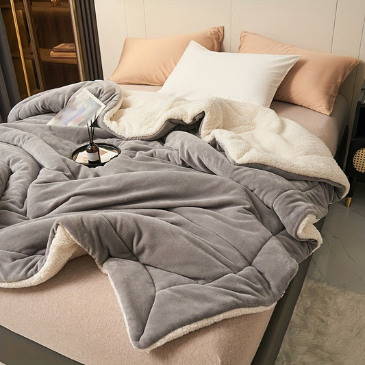 CozyWarm - Luxe Melkfleece Deken Dubbel Laag