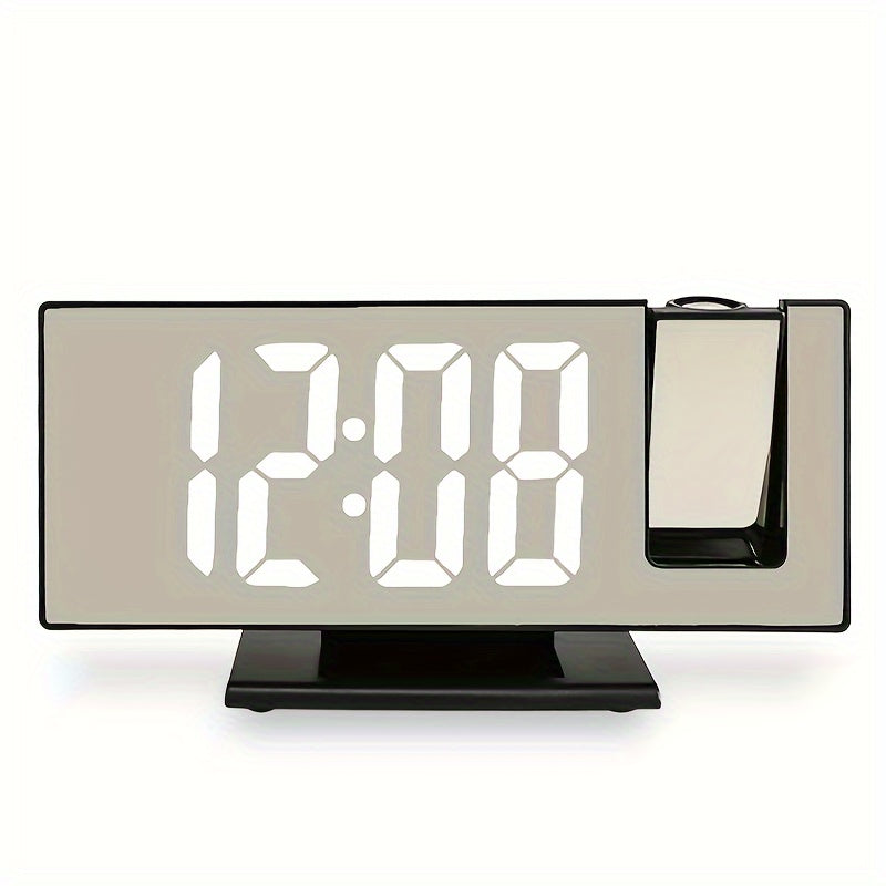 ProTime Clock – Moderne Projectie Wekker met Spiegel