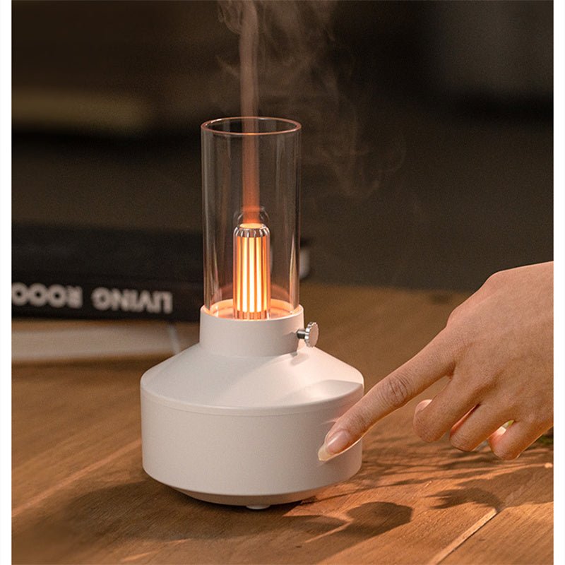 GlowMist - Sfeervolle Aromatherapie Diffuser met Nachtlicht