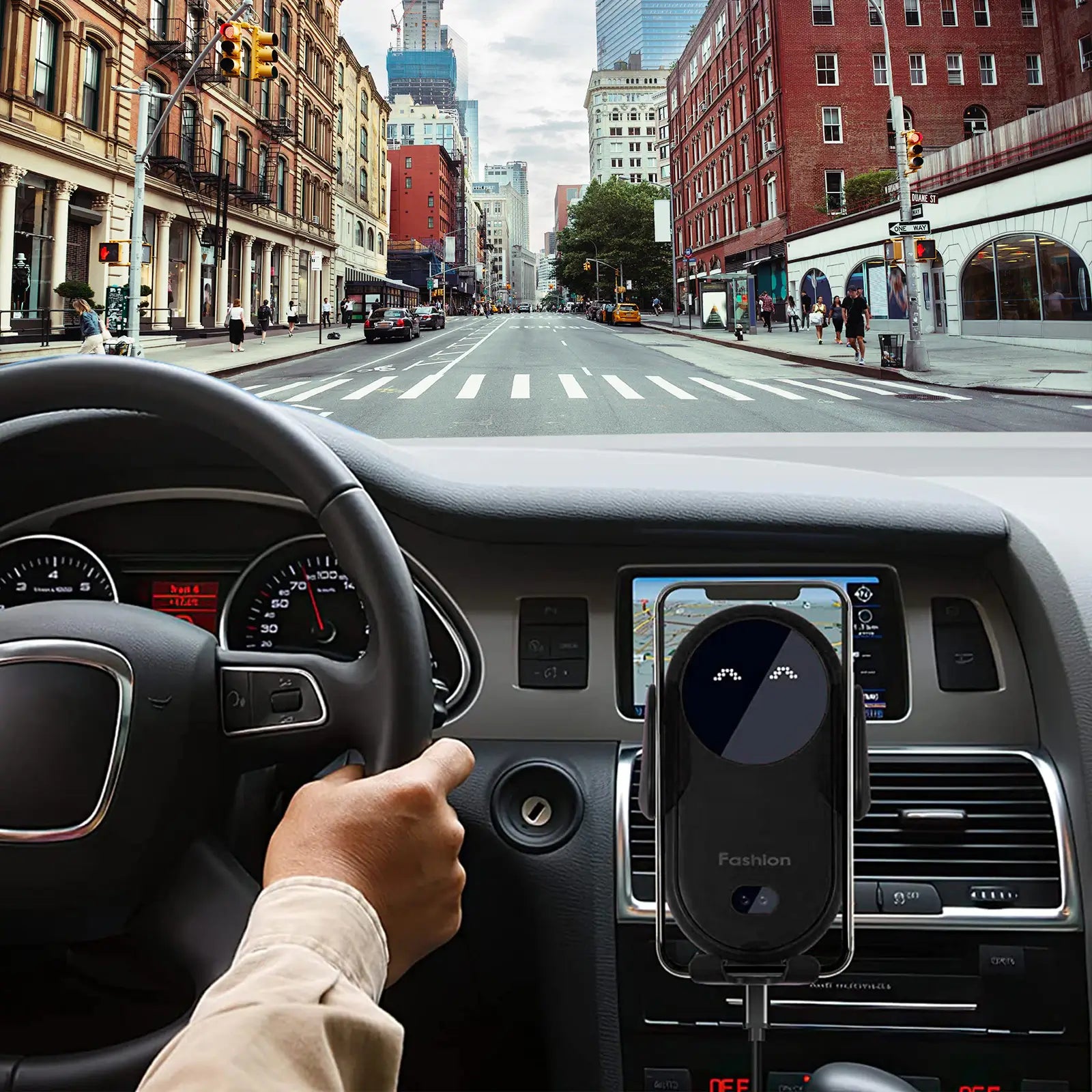 Charger Pro - Snelle Draadloze Autolader Telefoonhouder