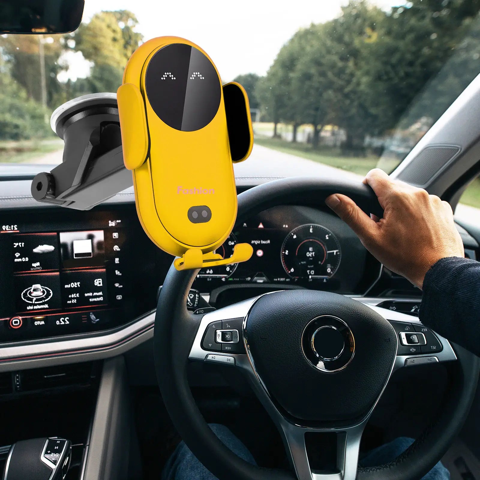 Charger Pro - Snelle Draadloze Autolader Telefoonhouder