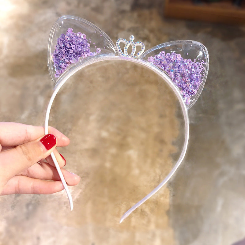 GlamTiara - Elegante Glitter Haarband voor Dames