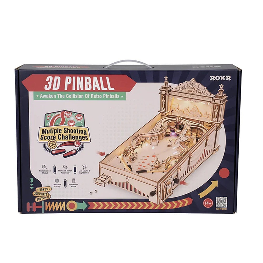 FlipCraft 3D Houten Puzzle - Creatief Bouwen en Spelen