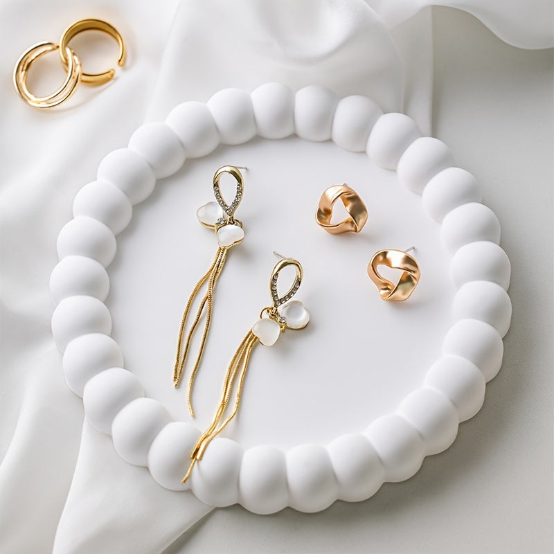 Elegante RingTray - Multifunctionele Sieradenschotel voor Stijlvolle Organisatie