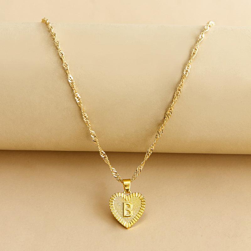 Amara - Elegante Gouden Hart Ketting