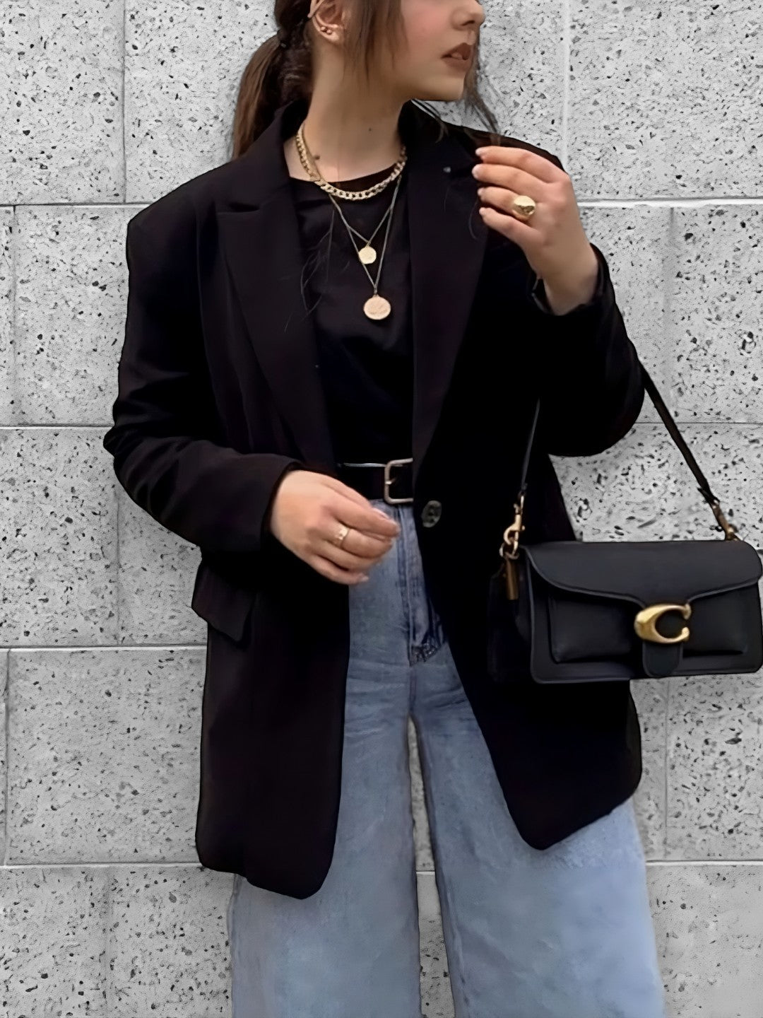 EleganceTote Bag - Duurzame Vegan Lederen Schoudertas