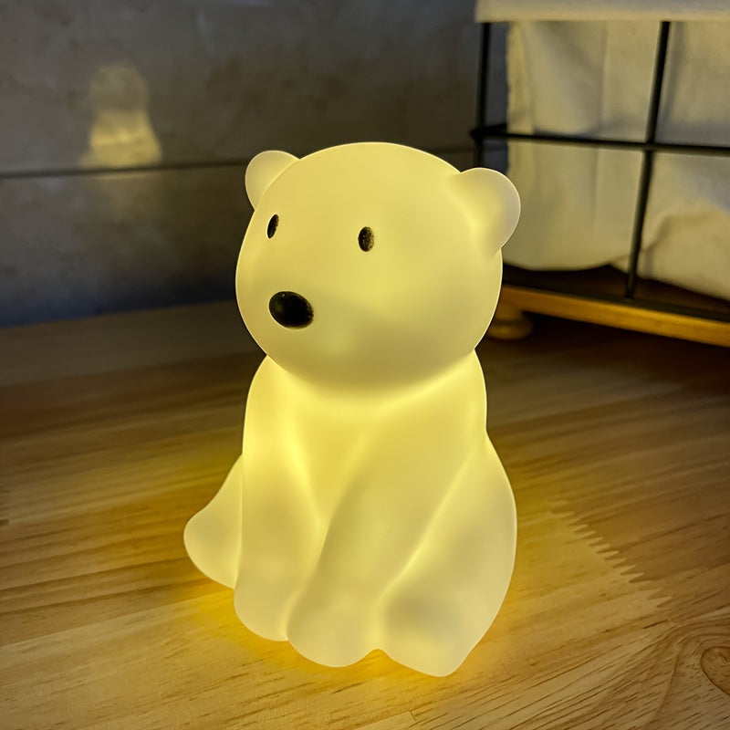 PolarGlow – Schattige IJsbeer LED Nachtlamp