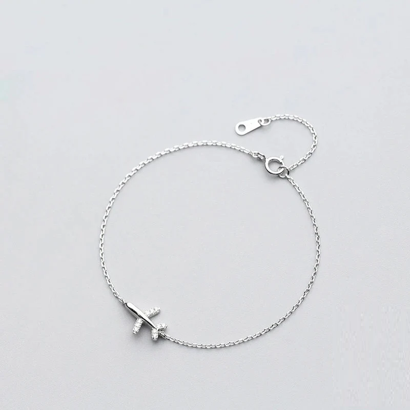 SkyFly Bracelet – Stijlvolle Zilveren Armband
