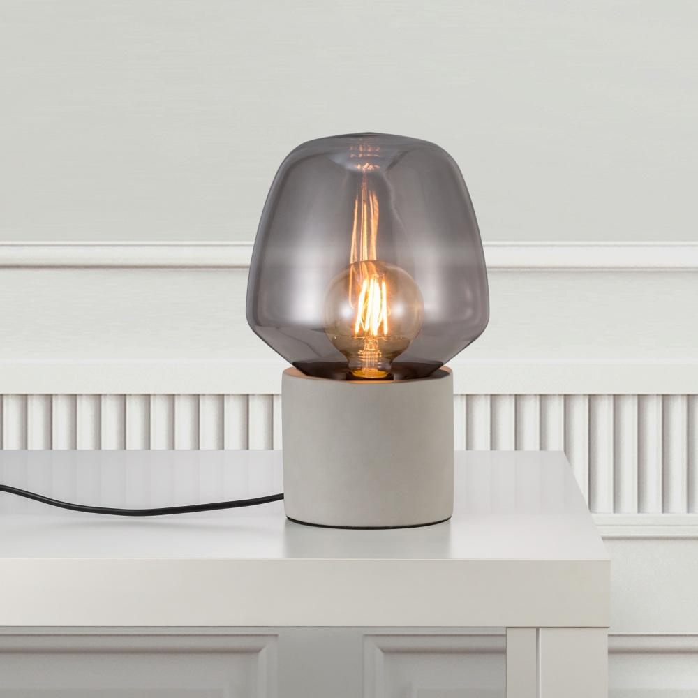 Elegante CementGlo Petite Tafellamp - voor een Luxe Interieur
